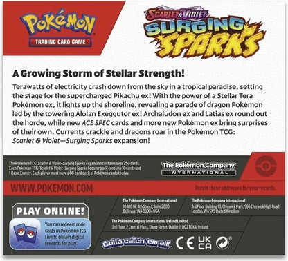 Pokémon - Scarlet &amp; Violet Surging Sparks Booster Display - EN