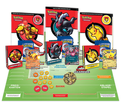 Pokémon-Sammelkartenspiel: Kampfakademie (Pikachu-ex, Crimanzo-ex &amp; Darkrai-ex)