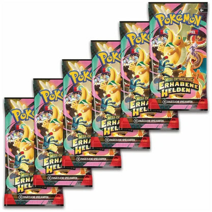Pokémon - Mega-Entwicklung: Erhabene Helden Booster Bundle - DE