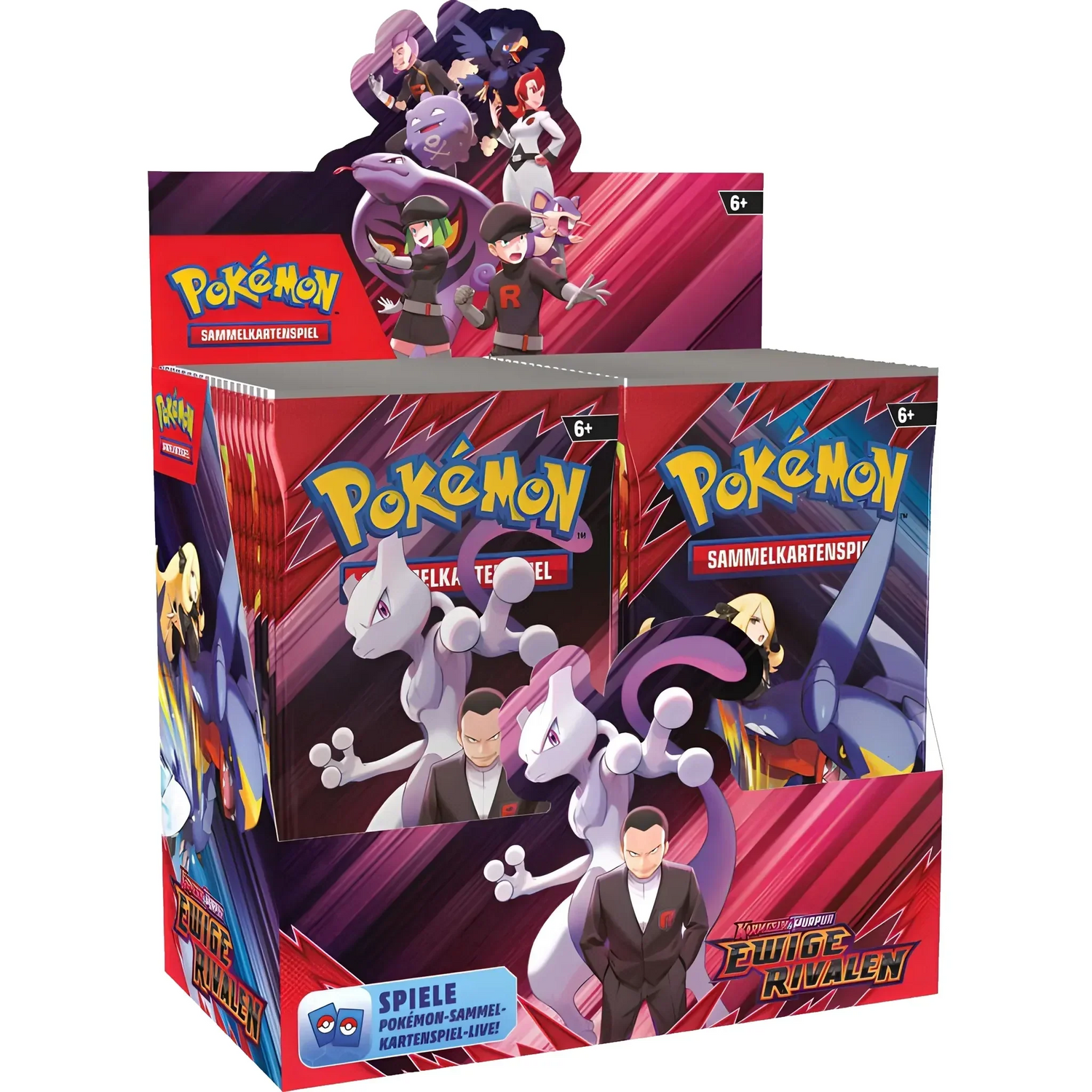 Pokémon Karmesin &amp; Purpur - Ewige Rivalen Booster Display - DE