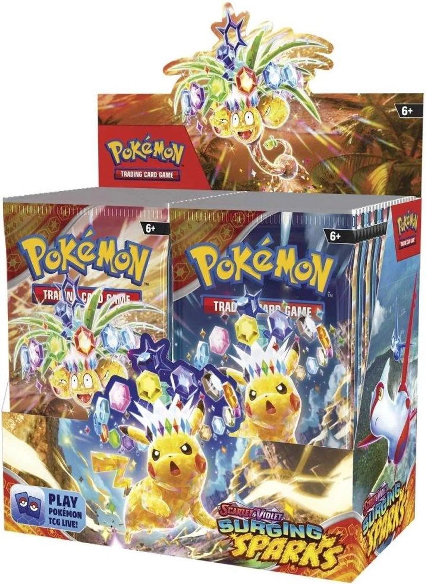 Pokémon - Scarlet &amp; Violet Surging Sparks Booster Display - EN